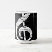 Chopin Romantic Nocturne Treble Clef op. 9, nr. 1  Koffiemok (Center)