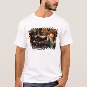 Chopin spelen op de piano t-shirt