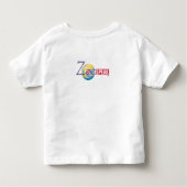 Chopin woonde in Parijs. Toddler T-Shirt (Achterkant)