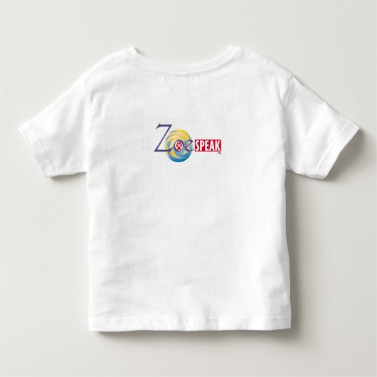 Chopin woonde in Parijs. Toddler T-Shirt (Achterkant)