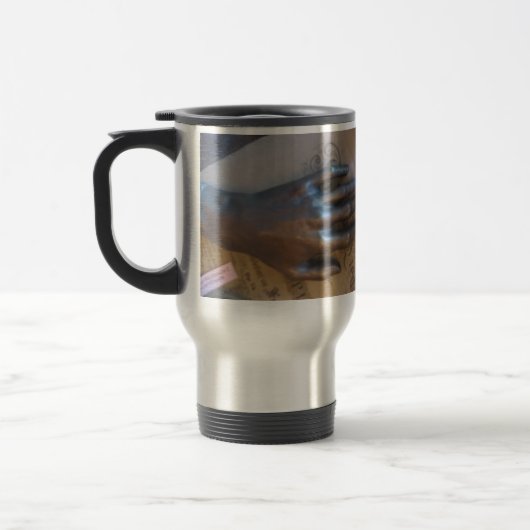Chopin's hand-cast Travel Mug Reisbeker (Links)