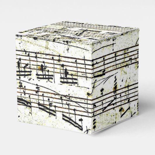 Chopin's "Polonaise" Bedankdoosjes (Voorkant Zijde)