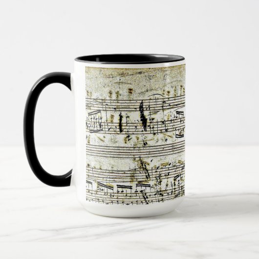 Chopin's "Polonaise" muziekontwerp Mok (Links)