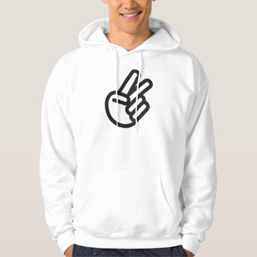 chopped finger hoodie (Voorkant)