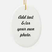 Chopped Peppers, Cilantro, Onions Keramisch Ornament (Achterkant)