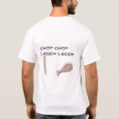 choppen t-shirt (Achterkant)