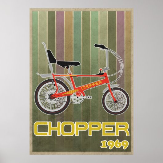 Chopper Bike Poster (Voorkant)