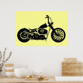 Chopper Bike Poster (Keuken)