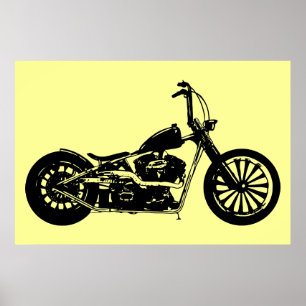 Chopper Bike Poster