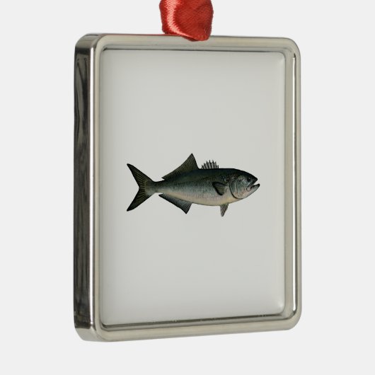 Chopper Bluefish Metalen Ornament (Rechts)