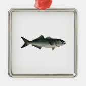 Chopper Bluefish Metalen Ornament (Voorkant)