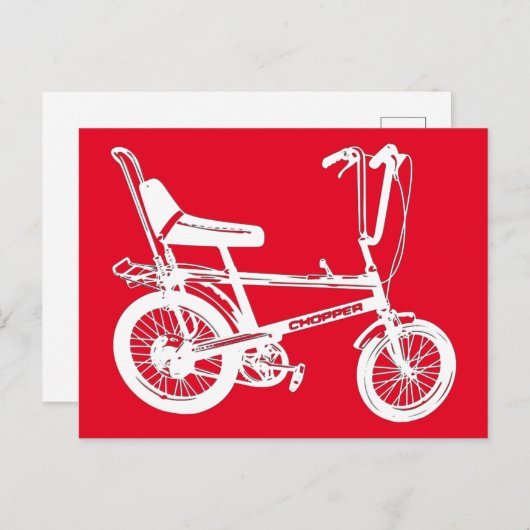 chopper briefkaart (Voorkant / Achterkant)