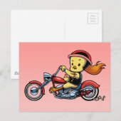 Chopper Chick-notx Briefkaart (Voorkant / Achterkant)