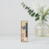 Chopper Dual Personality-Bladwijzer Mini Visitekaartje (Staand voorkant)