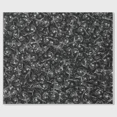 Chopper Mania Print Patroon Cadeaupapier (Vlak)