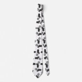 Chopper Mania Print Patroon Stropdas (Voorkant)