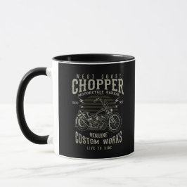 Chopper Motorcycle, Mug Mok