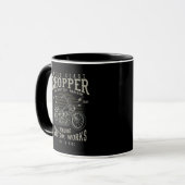 Chopper Motorcycle, Mug Mok (Voorkant links)