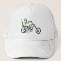 Chopper Motorfiets Stickman