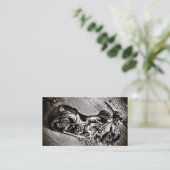 chopper, Naam, Adres 1, Adres 2, Contact 1,... Visitekaartje (Staand voorkant)