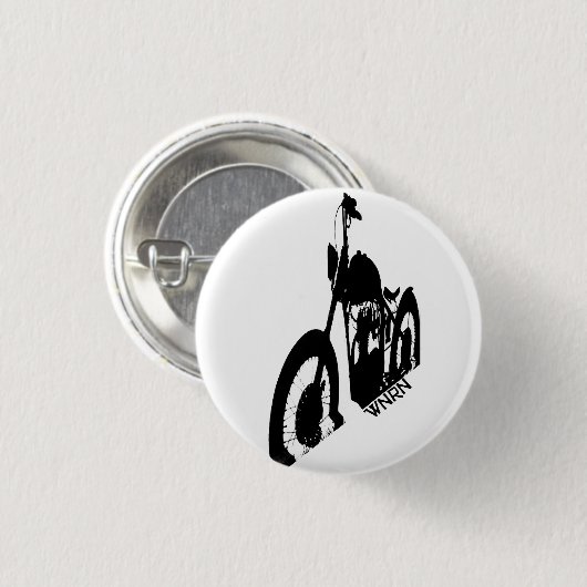 Chopper Shadow Ronde Button 3,2 Cm (Voorkant /achterkant)