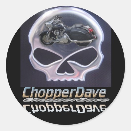 ChopperDave Logo Stickers (Voorkant)