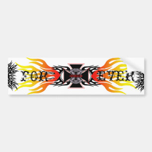 choppermaniak bumpersticker