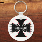 choppermaniak sleutelhanger (Voorkant)