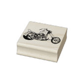 Choppermotor Rubberstempel (Stempel)