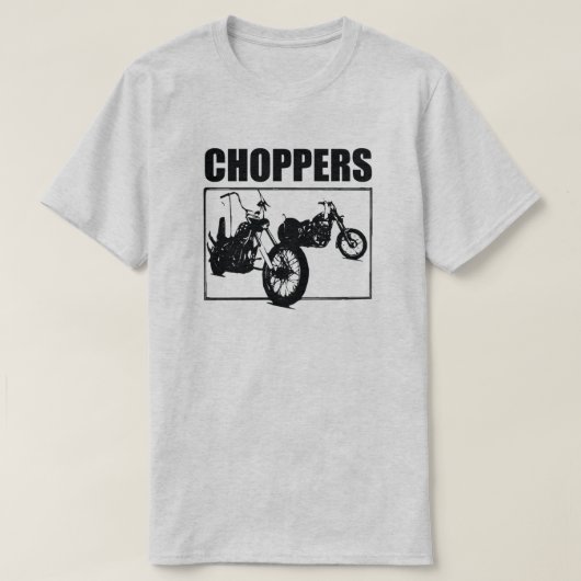 Choppermotor T-shirt (Design voorkant)