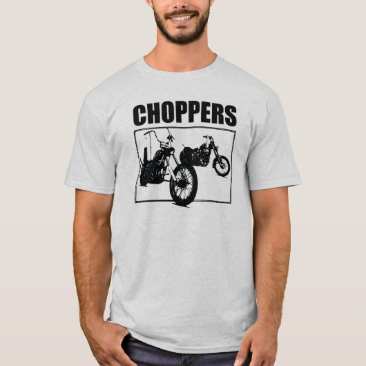 Choppermotor T-shirt (Voorkant)