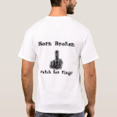 Choppers 4 Life - Horn Broken T-shirt (Achterkant)