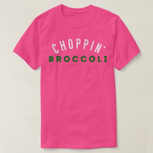 Choppin Broccoli T-shirt (Design voorkant)