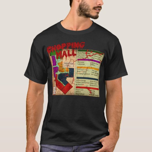 Chopping Mall V2 horror film T-shirt (Voorkant)