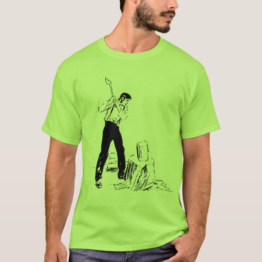 Chopping Wood T-shirt (Voorkant)