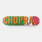 CHOPRA JMT INDIA 7 3/4" Skateboard Deck (Horizontaal)