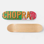 CHOPRA JMT INDIA 7 3/4" Skateboard Deck (Horizontaal)