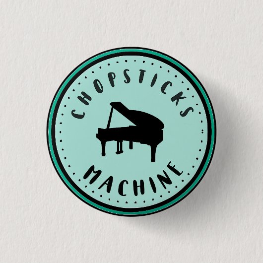 Chopsticks Machine Piano Button (Voorkant)