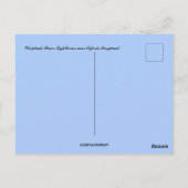 Choptank River Lighthouse bij Oxford Maryland Briefkaart (Achterkant)