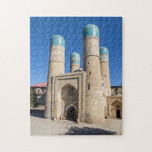 Chor Minor Madrassah - Buchara, Oezbekistan Legpuzzel (Verticaal)