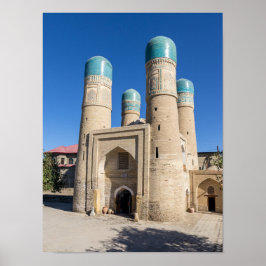 Chor Minor Madrassah - Buchara, Oezbekistan Poster