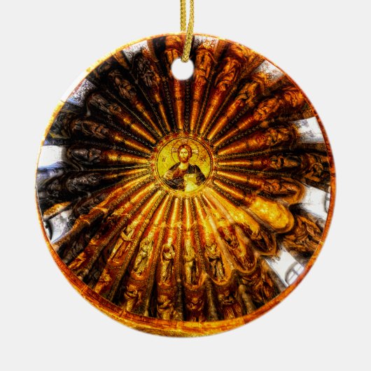 Chora Dome Keramisch Ornament (Voorkant)