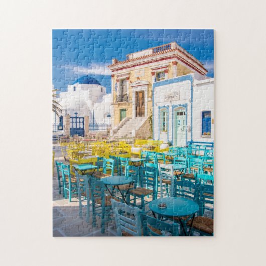 Chora Town Serifos Legpuzzel (Verticaal)