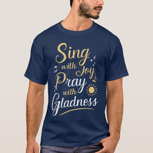 Choral music Religious singing Faithbased music Je T-shirt (Voorkant)