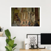 Choral Scene, uit het leven van St. Benedict (fres Poster (Thuiskantoor)