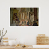 Choral Scene, uit het leven van St. Benedict (fres Poster (Keuken)