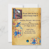 CHORALE MUZIEK CHRISTMAS PARCHCHCHCHEST MET SAINTS KAART (Achterkant)