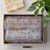 CHORALE MUZIEK CHRISTMAS PARCHCHCHCHEST MET SAINTS TISSUEPAPIER (Geschenk)