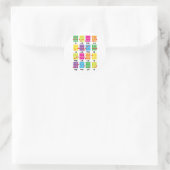 Chord Cheat T-shirt White Ronde Sticker (Tas)