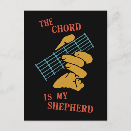 Chord is mijn Shepherd Briefkaart (Voorkant)